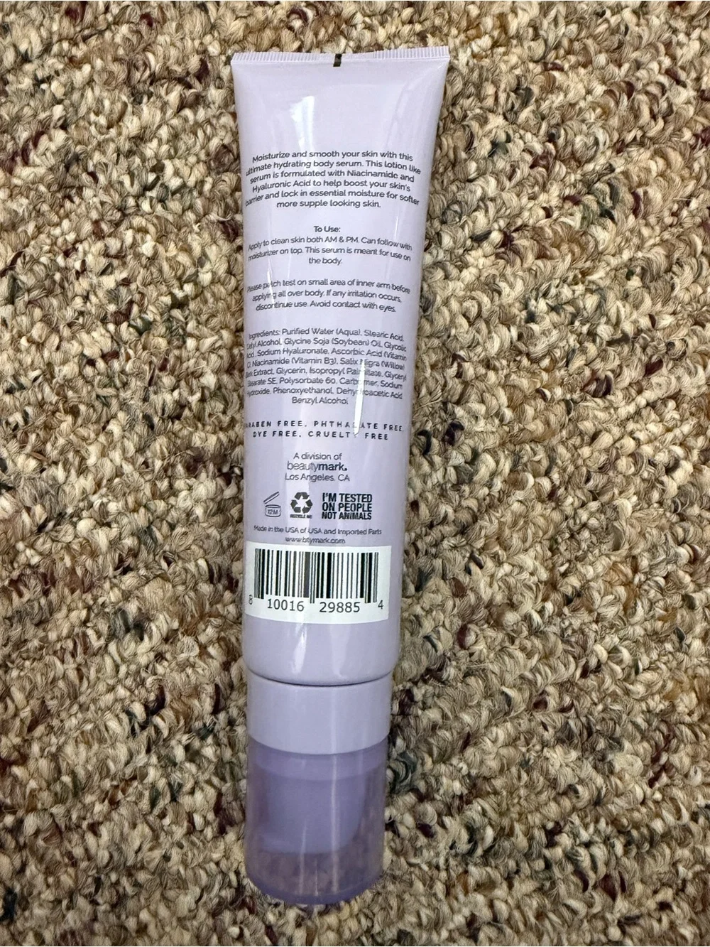 Lacuna Soft & Supple Body Serum - Hydrating Lilac